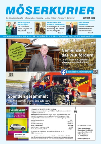 Titelbild zum News-Artikel Der neue Kurier ist bereits jetzt online